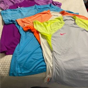 Nike Colorful Athletic T-Shirts Collection